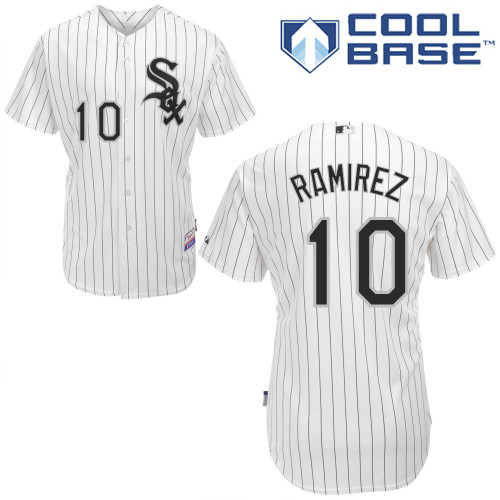 Best Quality Chicago White Sox Alexei Ramirez Cool Base MLB Jersey Baseball 10 White MLB Jerseys